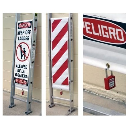 Accuform LADDER SHIELD OSHA DANGER WRAP KEEP KLB767 KLB767